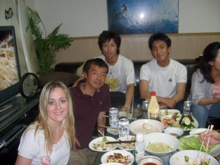 comme tout les weekends soiree chez yusuke!