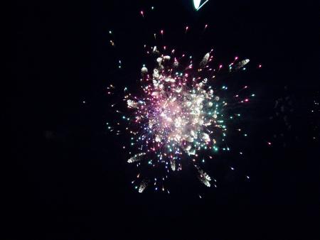 le feu d artifice