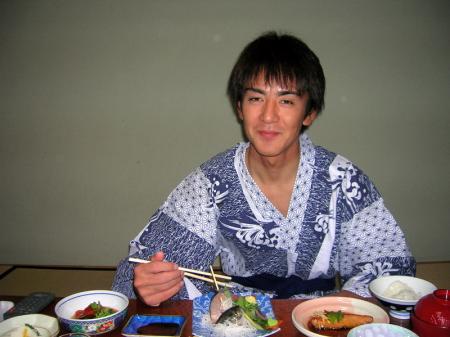 yusuke in yukata^^
