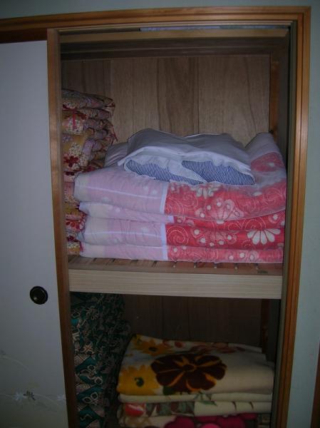 ryokan's futon